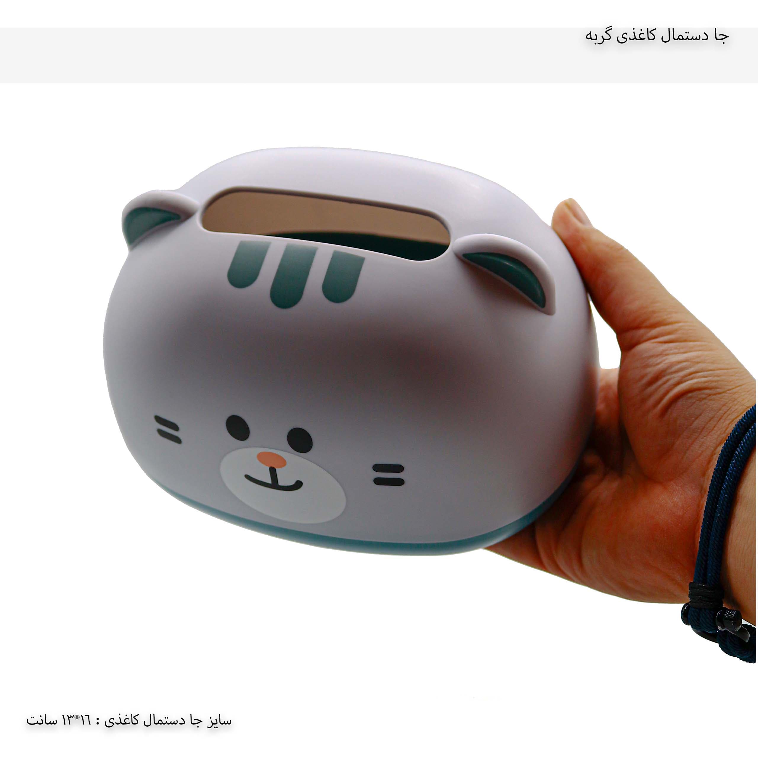 جا دستمال کاغذی گربه — تصویر ۳