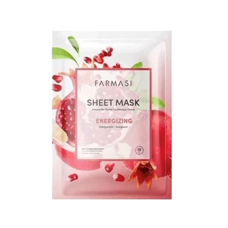 ماسک ورقه ای انار فارماسی FARMASI بسته ی 5 ورقی