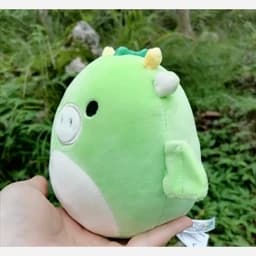 عروسک اسباب بازی پولیشی نانو اسکوییشی دراگون اژدها سبزSquishimals — تصویر ۴