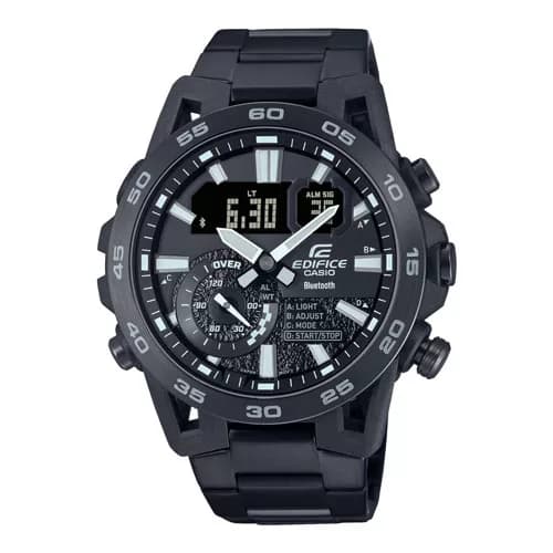 ساعت مچی مردانه EDIFICE کاسیو مدل CASIO-ECB-40BK-1ADF