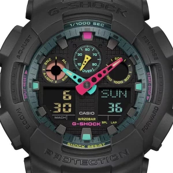 ساعت مچی مردانه G-SHOCK کاسیو مدل CASIO-GA-100MF-7ADR — تصویر ۳