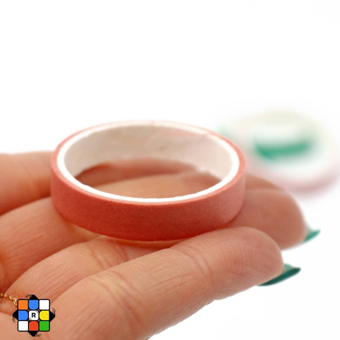 چسب کاغذی رنگی 12 رنگ باریک — تصویر ۳