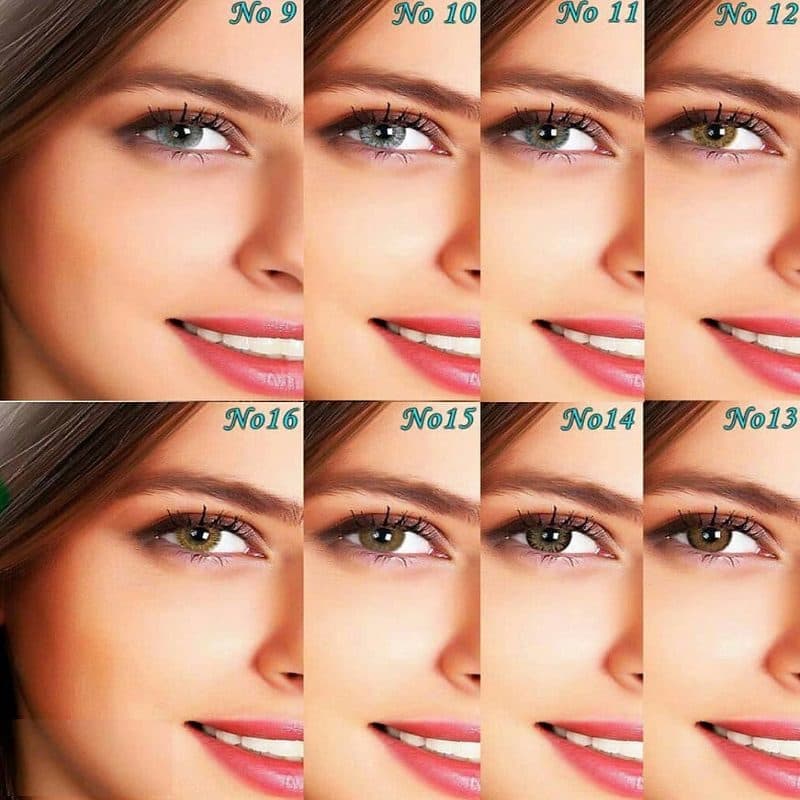 لنز رنگی چشم گریس GRACE کد 36 — تصویر ۳
