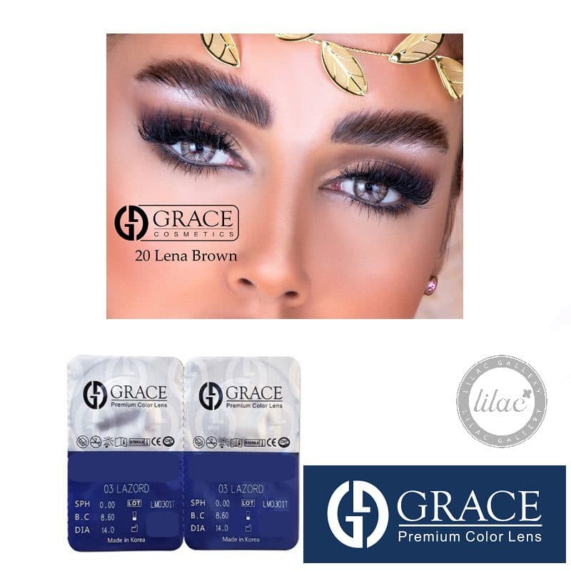 لنز رنگی چشم گریس GRACE کد 20