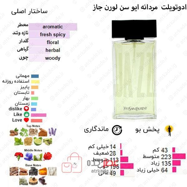 اسمارت کالکشن 266 ایو سن لورن جاز 15 میل — تصویر ۲