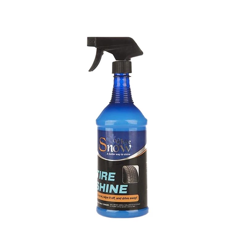 اسپری براق کننده لاستیک خودرو اسنو وایت مدل SW-124 حجم 1000ml
