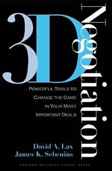 و دانلود نسخه کامل کتاب زبان اصلی 3-d Negotiation: Powerful Tools to Change the Game in Your Most Important Deals | دانلود کتاب خارجی
