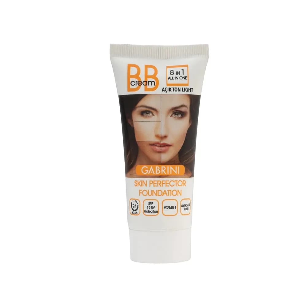 BB کرم گابرینی spf 15 تناژ لایت با حجم 50 میلی
