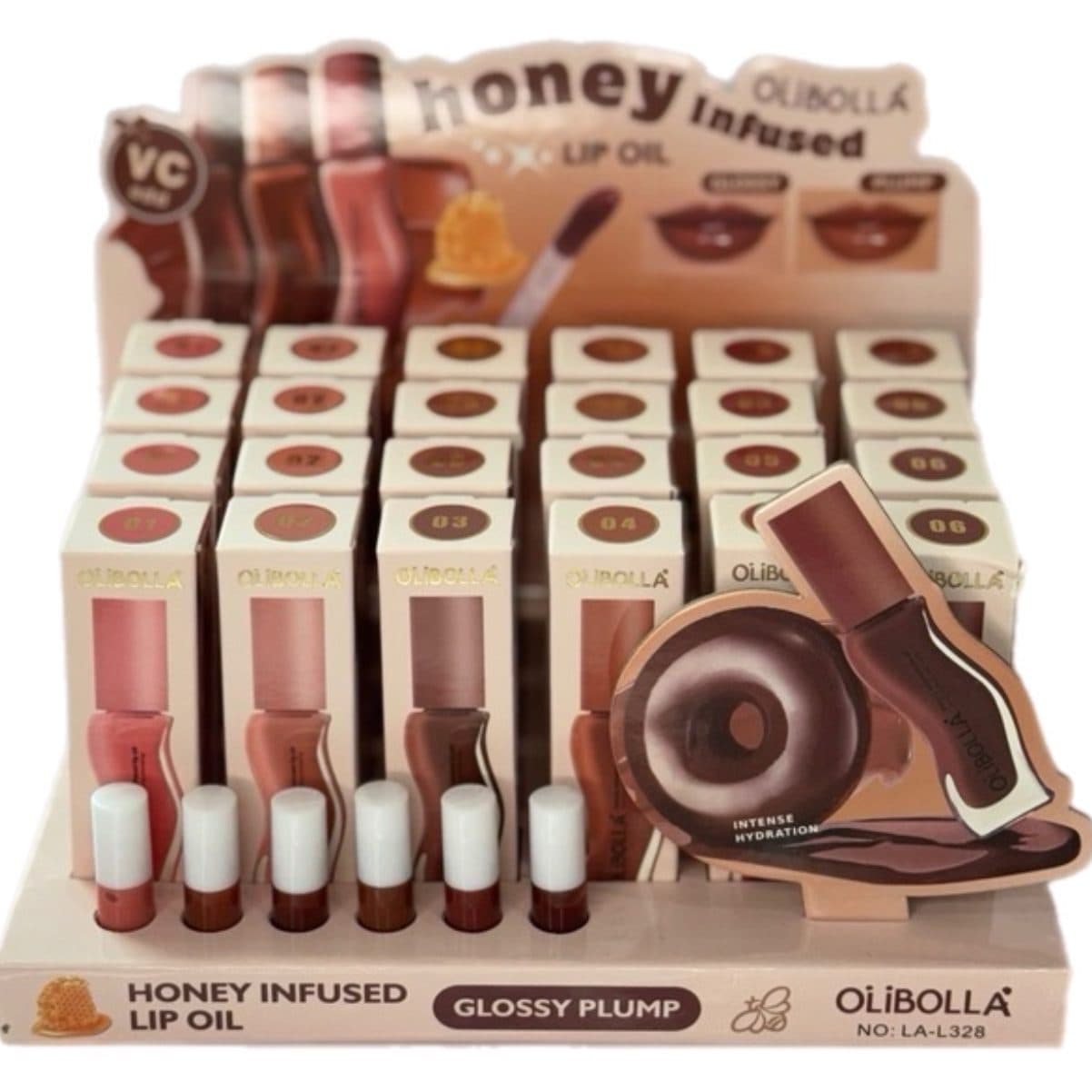 لیپ گلاس honey کد 4991 — تصویر ۲