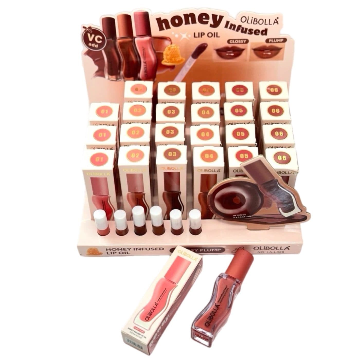 لیپ گلاس honey کد 4991