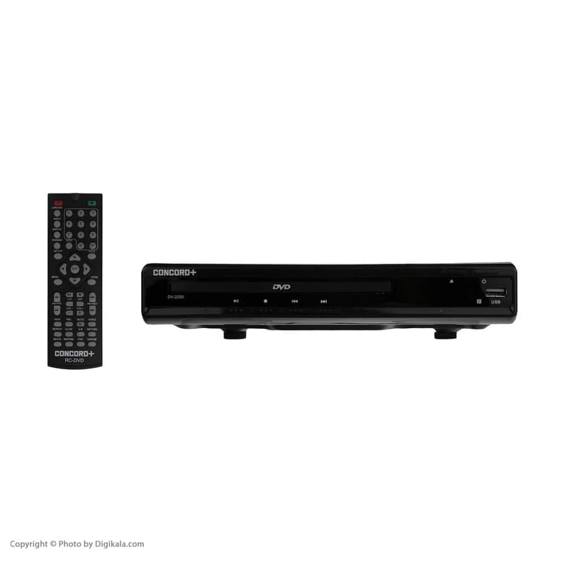 پخش کننده DVD کنکورد پلاس مدل DV2250