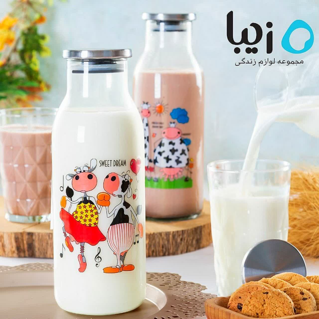 بطری شیر اوزیبا مدل هیوا