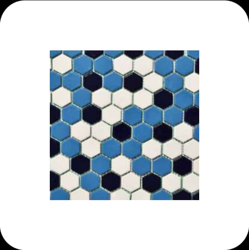 کاشی استخری میکس شش گوش 3.6*3.6 المپیک 3 آرتما گلدیس