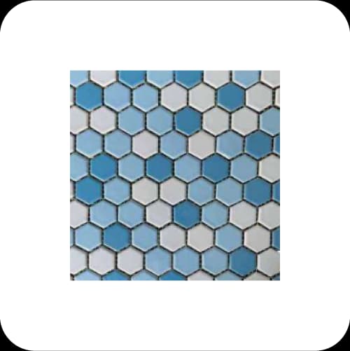 کاشی استخری میکس شش گوش 3.6*3.6 المپیک 6 آرتما گلدیس