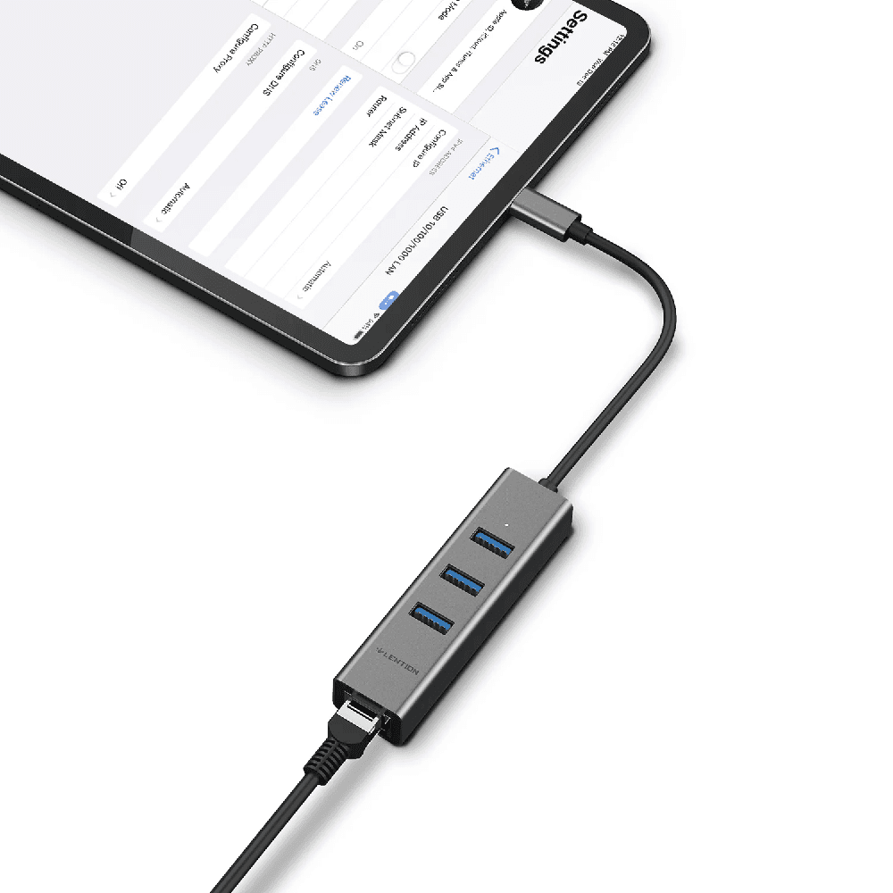 هاب 4 پورت USB-C لنشن LENTION CB-C23s — تصویر ۶