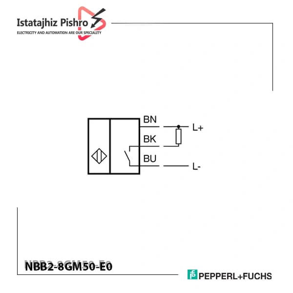 سنسور القایی مدل NBB2-8GM50-E0 — تصویر ۳