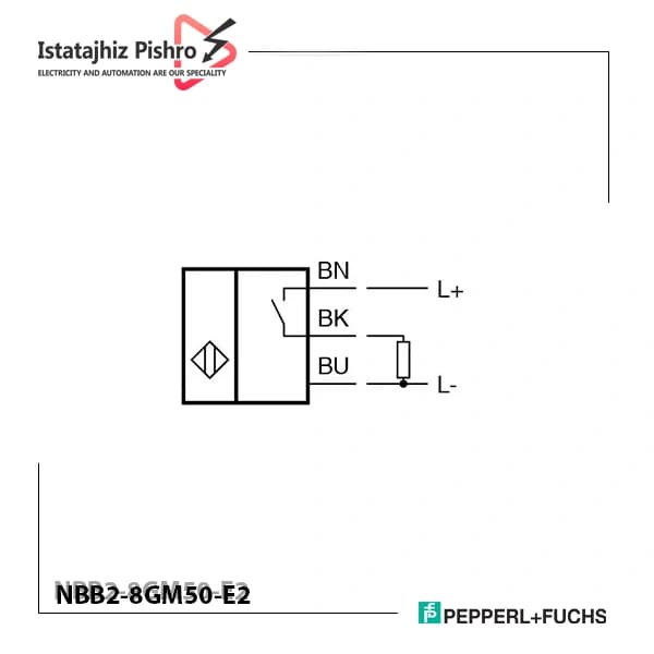 سنسور القایی مدل NBB2-8GM50-E2 — تصویر ۳
