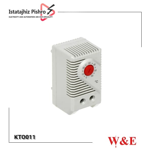 ترموستات هیتر تابلویی W&E مدل KTO011