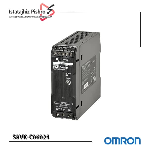 منبع تغذیه تابلویی 24 ولت 2.5 آمپر Omron