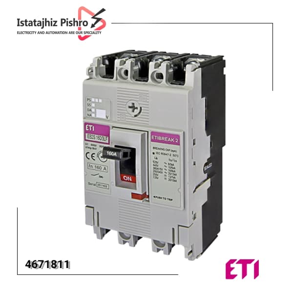 کلید اتوماتیک فیکس 3P ،160A ،16KA