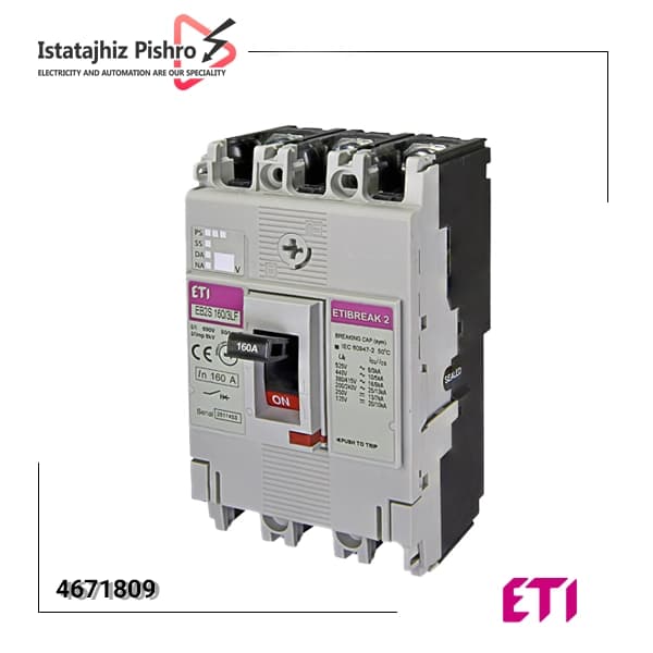 کلید اتوماتیک فیکس 3P, 100A, 16KA