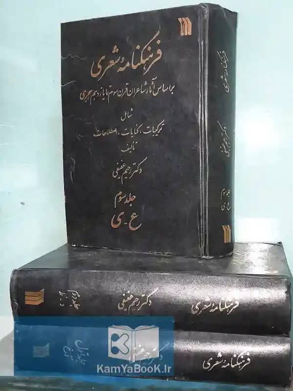 فرهنگنامه شعری (براساس آثار شاعران قرن سوم تا یازدهم هجری)