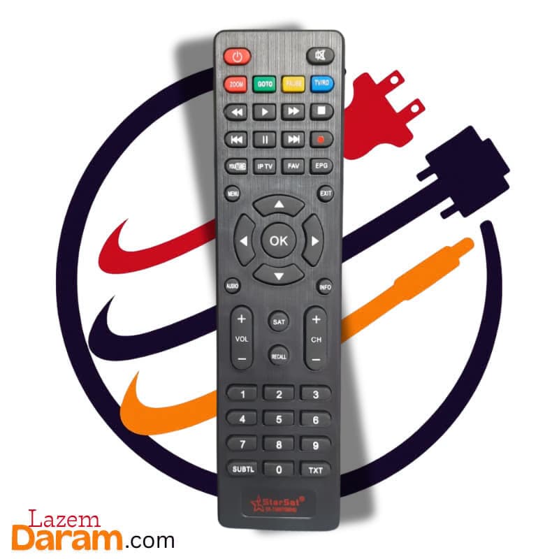 ریموت کنترل رسیور استارست StarSat مدل SR-7080HD / SR-7090HD