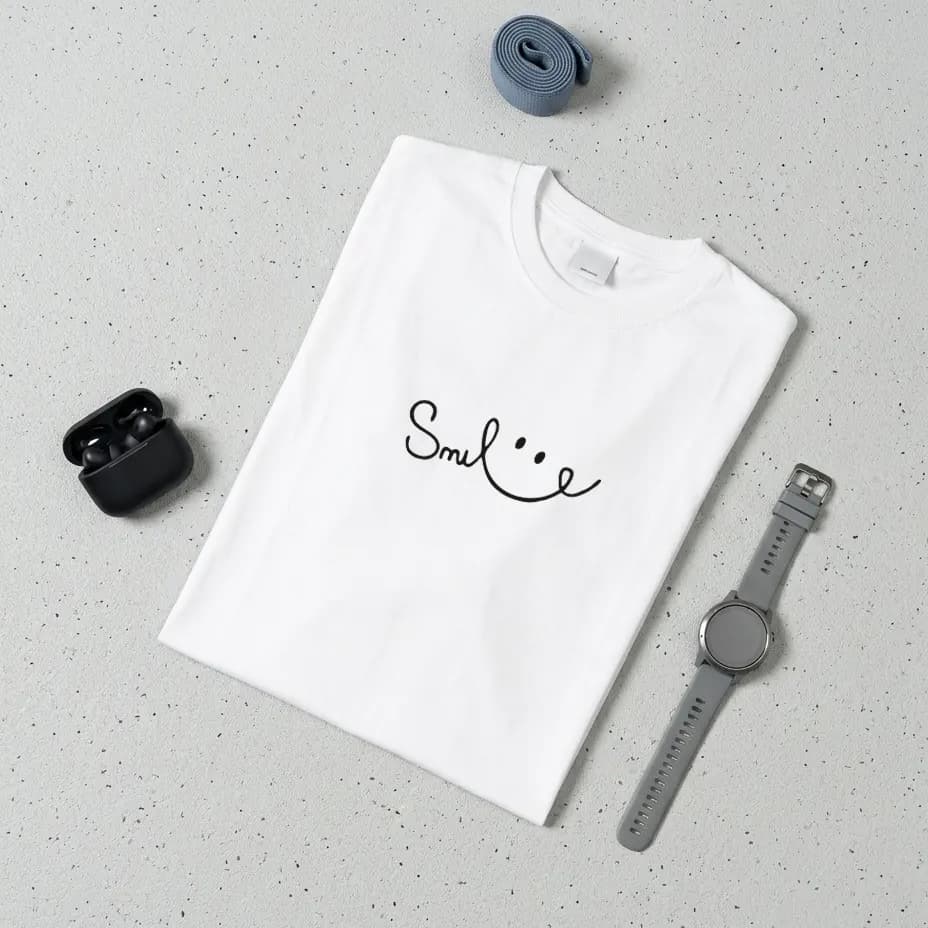 تیشرت لبخند مدل SMILE — تصویر ۲