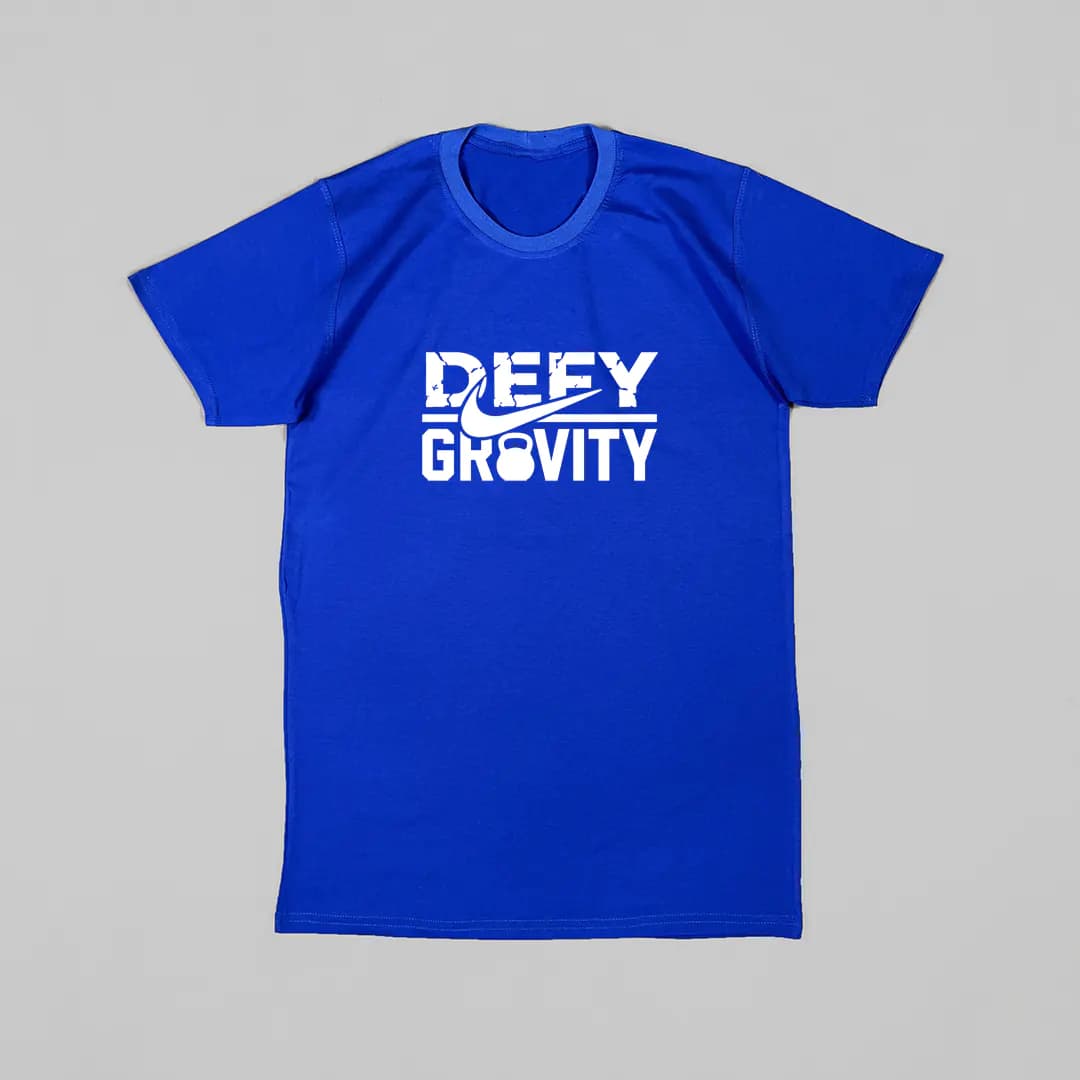 تیشرت (پولوشرت) ورزشی | بدنسازی مردانه مدل DEFY GRAVITY — تصویر ۳