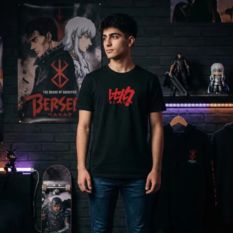 تیشرت (پولوشرت) انیمه BERSERK2