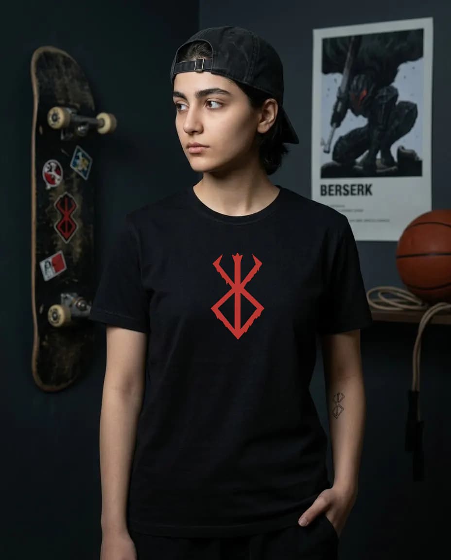 تیشرت (پولوشرت) انیمه BERSERK — تصویر ۳