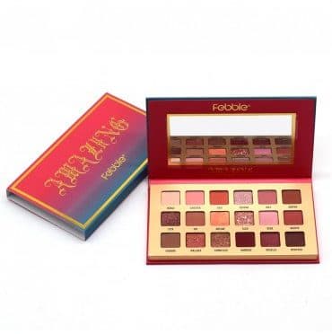 پالت سایه 18 رنگ فبل FEBBLE AMAZING EYESHADOW PALETTE