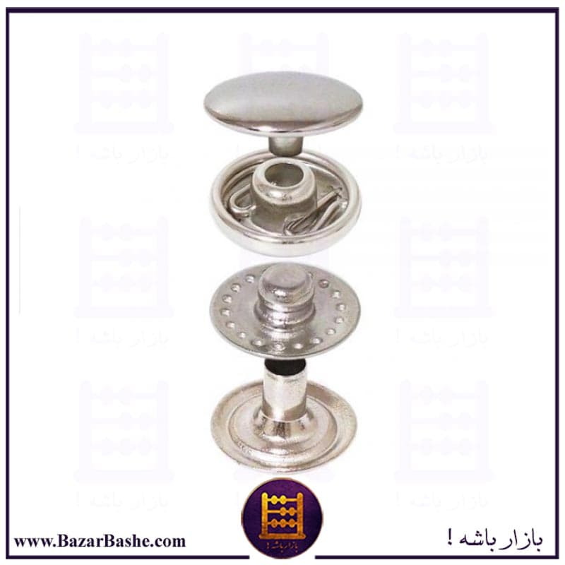 دکمه پرسی چهارپارچه اعلا برند استارز سایز 3 کوچک — تصویر ۴