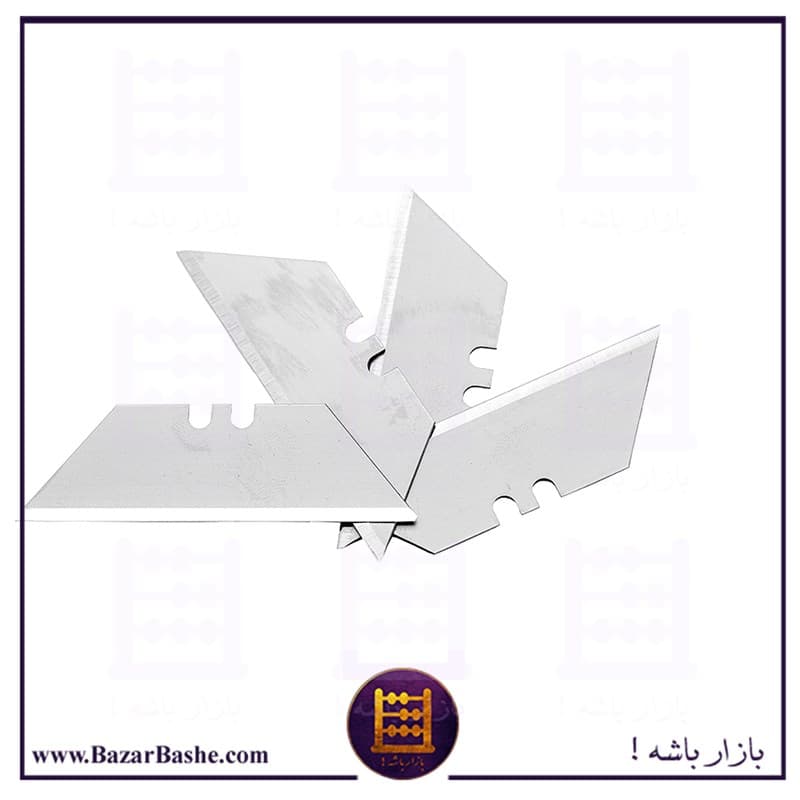 تیغ یدکی ذوزنقه ای DINGQI بسته 10 عددی