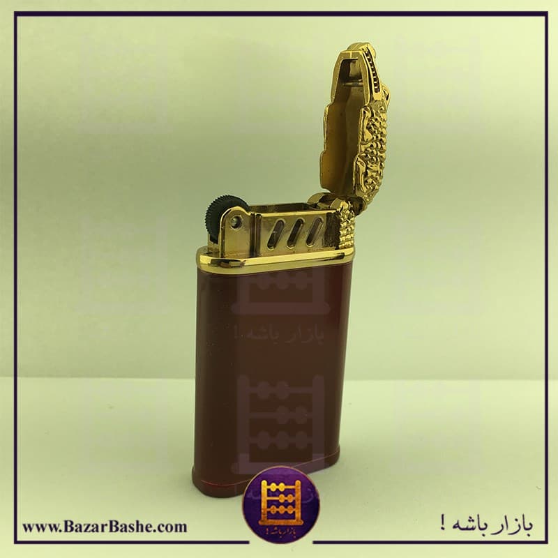 فندک گازی طرح تمساح چرم خور رنگ بندی متنوع — تصویر ۶