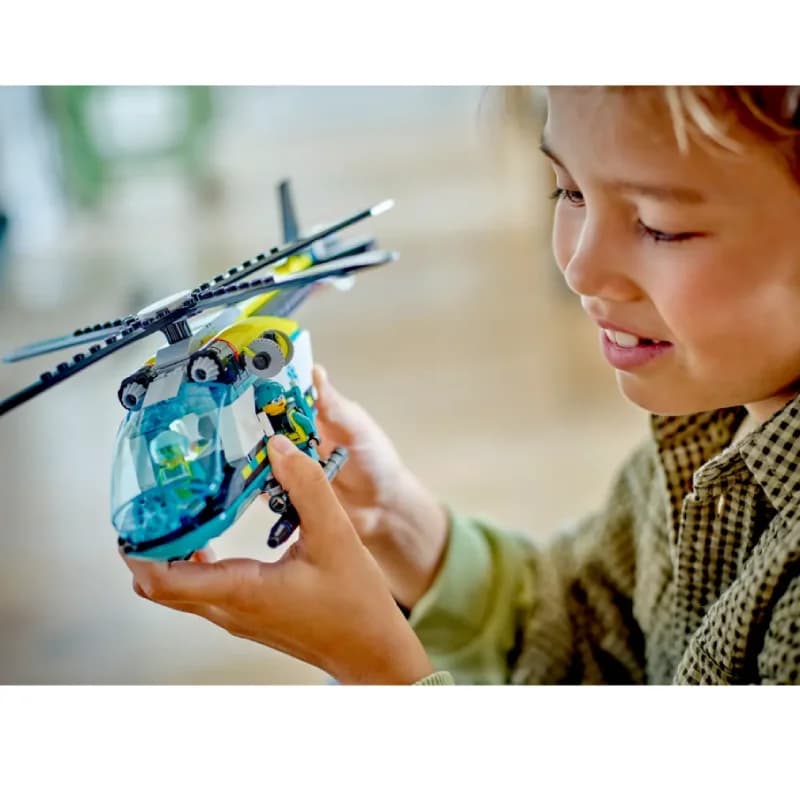 لگو Emergency Rescue Helicopter سری سیتی کد 60405 — تصویر ۸