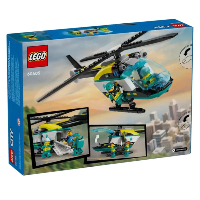 لگو Emergency Rescue Helicopter سری سیتی کد 60405