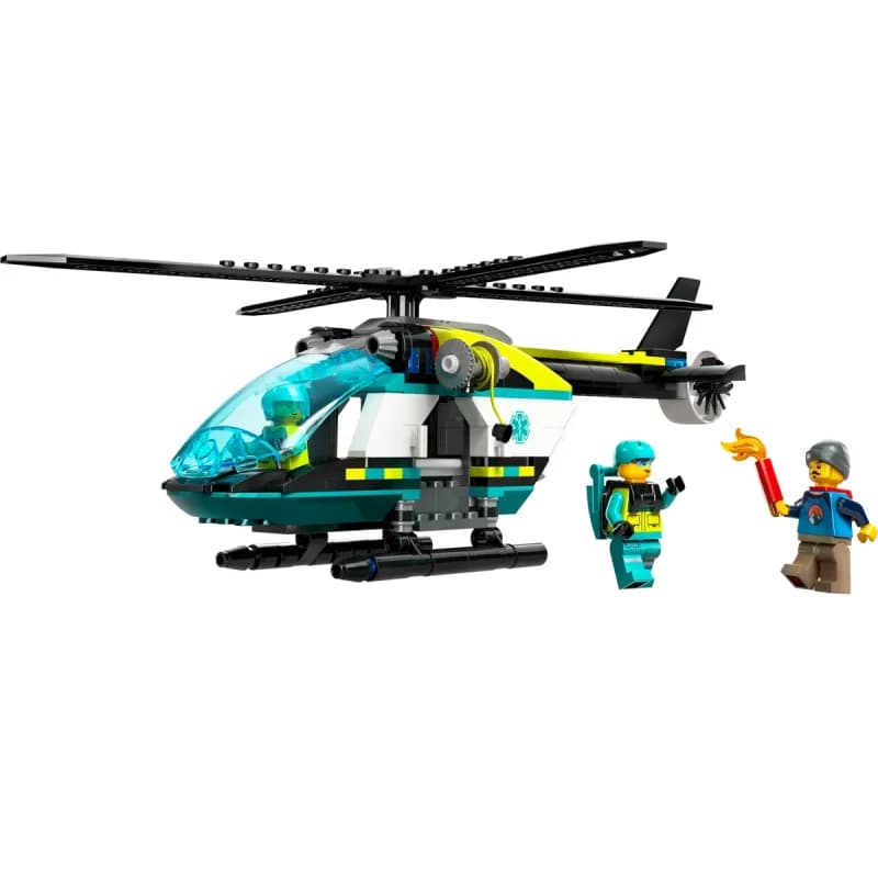 لگو Emergency Rescue Helicopter سری سیتی کد 60405 — تصویر ۲