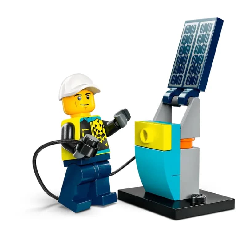 ماشین اسپرت الکتریکی LEGO® City: هیجان و طراحی بی‌نظیر — تصویر ۵