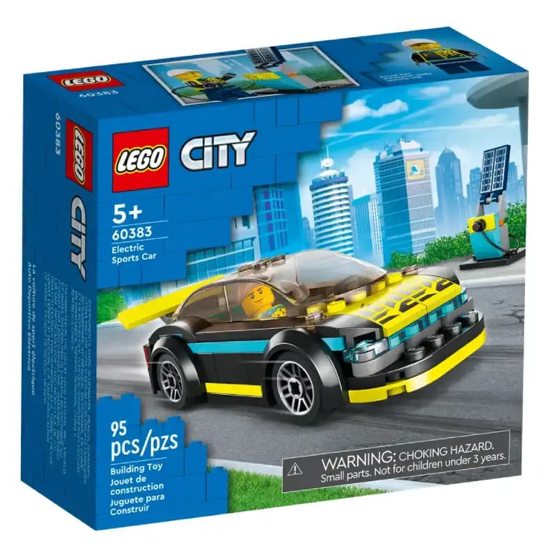 ماشین اسپرت الکتریکی LEGO® City: هیجان و طراحی بی‌نظیر