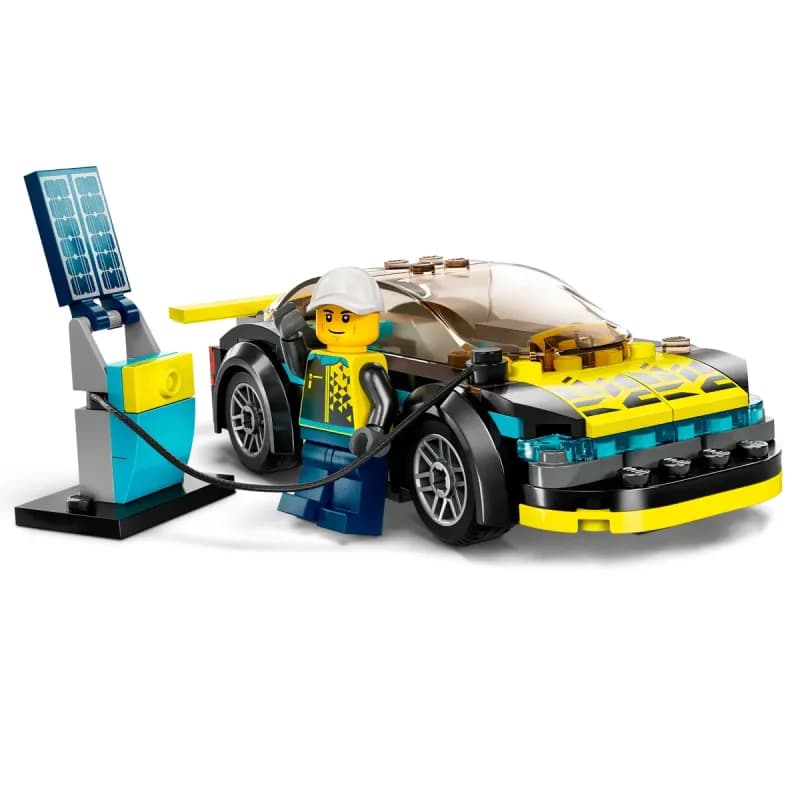 ماشین اسپرت الکتریکی LEGO® City: هیجان و طراحی بی‌نظیر — تصویر ۳