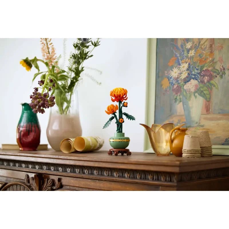 لگو Chrysanthemum سری آیکون کد 10368 — تصویر ۶