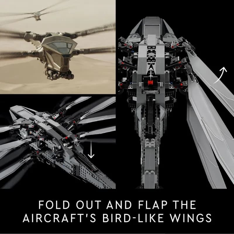 لگو Atreides Royal Ornithopter کد 10327 — تصویر ۵