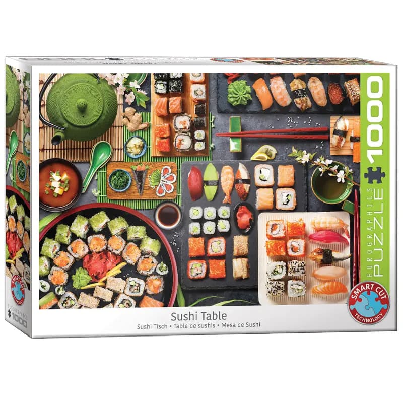 پازل 1000 تكه یوروگرافیک طرح SUSHI TABLE كد 5618