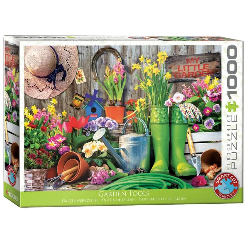 پازل 1000 تكه یوروگرافیک طرح GARDEN TOOLS كد 5391