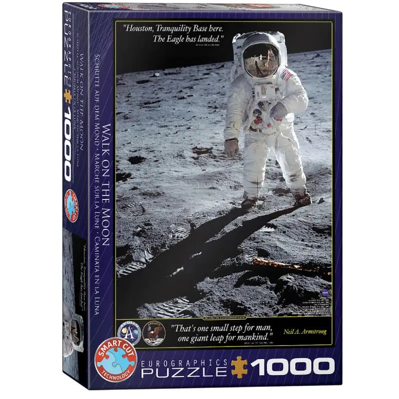 پازل 1000 تكه یوروگرافیک طرح walk on the moon كد 4953