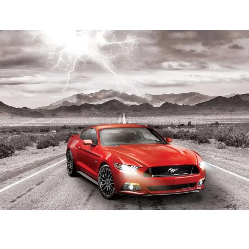 پازل 1000 تكه یوروگرافیک طرح ford mustang كد 0702 — تصویر ۳