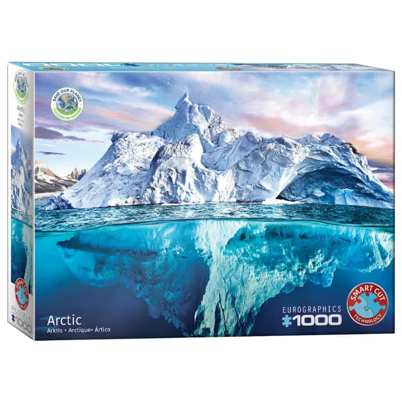 پازل 1000 تكه یوروگرافیک طرح Artic كد 5539