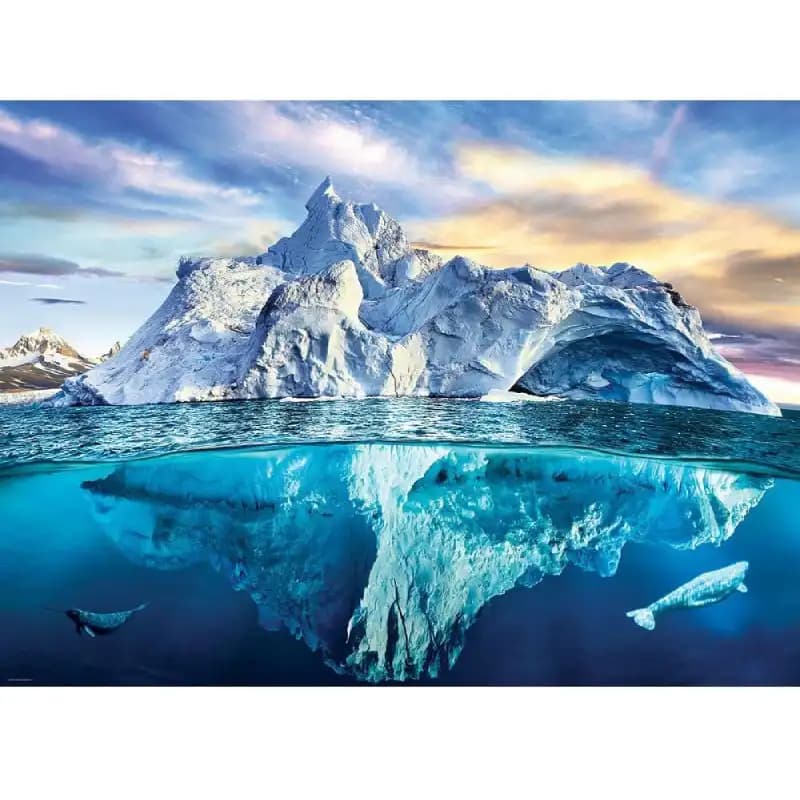 پازل 1000 تكه یوروگرافیک طرح Artic كد 5539 — تصویر ۲