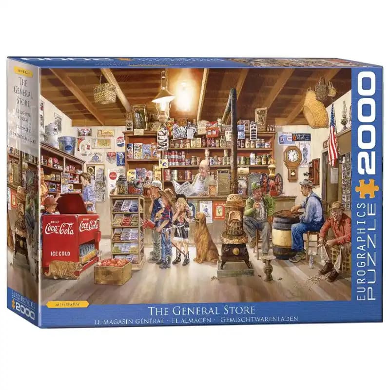 پازل 2000 تكه یوروگرافیک طرح The General Store كد 5481